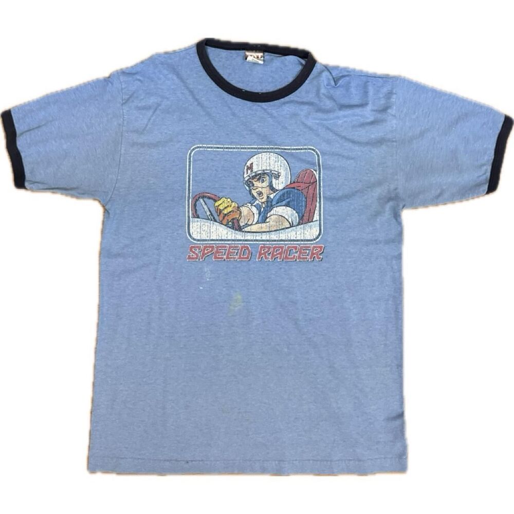 American-vintage Men's Blue T-shirt